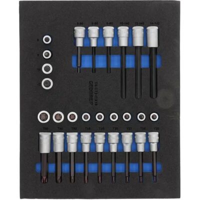 Gedore Blaue Linie TS CT2-ITX19 Schraubendrehereinsätze Gedore Blaue Linie TS CT2-ITX19 Schraubendrehereinsätze