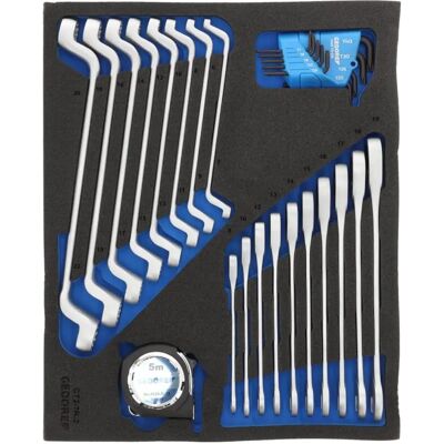 Gedore Blue Line TS CT2-7R-2 Werkzeugaufbewahrung - 2/4 Check-Tool-Modul Gedore Blue Line TS CT2-7R-2 Werkzeugaufbewahrung - 2/4 Check-Tool-Modul