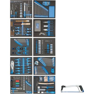 Gedore TS-308 Werkzeugsortiment - Blau, 308-teilig, Ct-Modul Gedore TS-308 Werkzeugsortiment - Blau, 308-teilig, Ct-Modul
