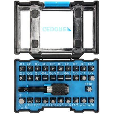 Gedore Blue Line Bit-Box Allround - 32 Piece Tool Set Gedore Blue Line Bit-Box Allround - 32 Piece Tool Set