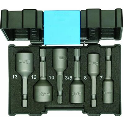 Gedore 666-006 Socket Set - Magnetic Inserts for Damage-Free Screwing Gedore 666-006 Socket Set - Magnetic Inserts for Damage-Free Screwing