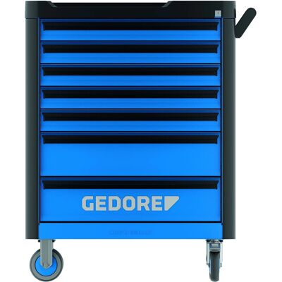 Gedore Blau Werkstattwagen - 7 Schubladen, 308 Teile, Industrie Gedore Blau Werkstattwagen - 7 Schubladen, 308 Teile, Industrie