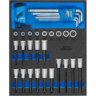 Gedore CT2-ITX19 Steckschlüssel-Set - 41-teilig Gedore CT2-ITX19 Steckschlüssel-Set - 41-teilig