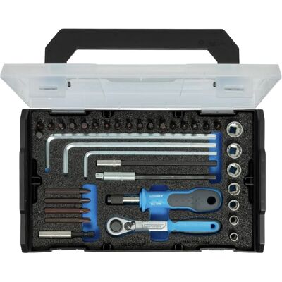 Gedore Blau 1102-038 Bit-Satz FLEX mit Bit-Knarre 38-tlg - Handwerkzeug Gedore Blau 1102-038 Bit-Satz FLEX mit Bit-Knarre 38-tlg - Handwerkzeug