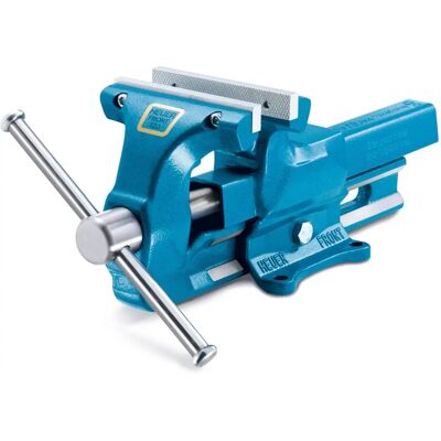 HEUER - Vise with interchangeable jaws - 120mm width - 150mm max opening HEUER - Vise with interchangeable jaws - 120mm width - 150mm max opening