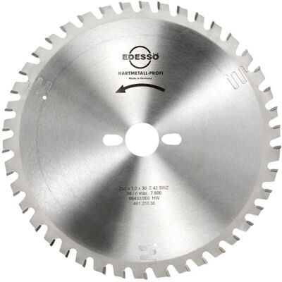 Edessö 250mm Kreissägeblatt - 42 Zähne - Präzisions HW - Holz Schneidewerkzeug Edessö 250mm Kreissägeblatt - 42 Zähne - Präzisions HW - Holz Schneidewerkzeug