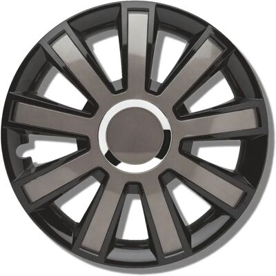 Albrecht 15-inch Velgafdekking - Duurzaam kunststof, Eenvoudig te installeren, Het hele jaar door Albrecht 15-inch Velgafdekking - Duurzaam kunststof, Eenvoudig te installeren, Het hele jaar door