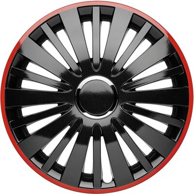 Albrecht - Falcon - 14 inch - black red - Wheel covers Albrecht - Falcon - 14 inch - black red - Wheel covers