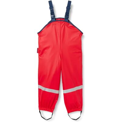 Playshoes Rote Regenlatzhose - Wasserdichte Kinderhose Playshoes Rote Regenlatzhose - Wasserdichte Kinderhose