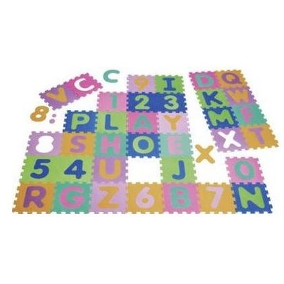PlayShoes Puzzle Schaumstoff Kinder 36 Stück - Lernspiel PlayShoes Puzzle Schaumstoff Kinder 36 Stück - Lernspiel