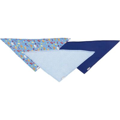 Playshoes Unisex Baby Bandana Halskluter Pakke av 3 Playshoes Unisex Baby Bandana Halskluter Pakke av 3
