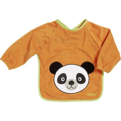 Bavoir imperméable pour bébé Playshoes avec manches longues et broderie de panda - Bavoirs pour bébés - Publicité Bavoir imperméable pour bébé Playshoes avec manches longues et broderie de panda - Bavoirs pour bébés - Publicité
