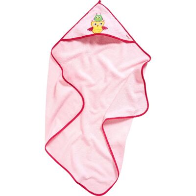 Ręcznik dziecięcy unisex z kapturem Playshoes - Różowy Ręcznik dziecięcy unisex z kapturem Playshoes - Różowy