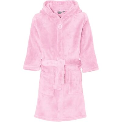 Playshoes Accappatoio in pile rosa per bambini - Accappatoio Playshoes Accappatoio in pile rosa per bambini - Accappatoio