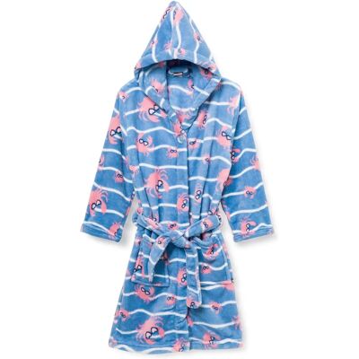 Peignoir en polaire pour enfants PlayShoes Rose et Bleu - Peignoir Peignoir en polaire pour enfants PlayShoes Rose et Bleu - Peignoir