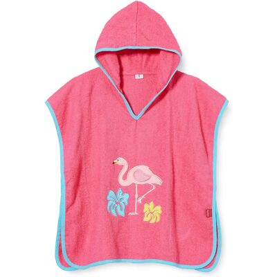 Poncho Enfant Flamingo Rose de Playshoes - Poncho Enfant Poncho Enfant Flamingo Rose de Playshoes - Poncho Enfant