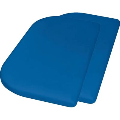Housse de matelas en coton Playshoes Bleu - Junior 81x42 +10cm Housse de matelas en coton Playshoes Bleu - Junior 81x42 +10cm