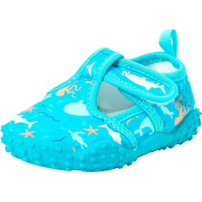Playshoes Obuwie Wodne - Zwierzęta Morskie - turkusowe - rozmiar 32/33 - Aqua Shoes Playshoes Obuwie Wodne - Zwierzęta Morskie - turkusowe - rozmiar 32/33 - Aqua Shoes