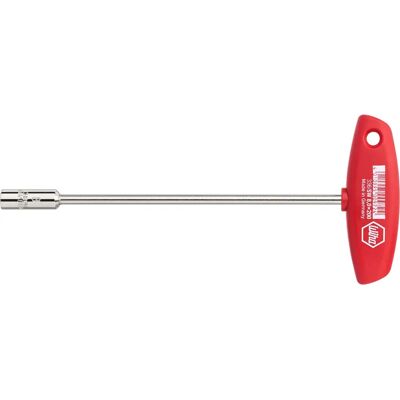 Wiha Wiha 00971 Sechskantmutterschlüssel - 8mm T-handel 125mm Wiha Wiha 00971 Sechskantmutterschlüssel - 8mm T-handel 125mm