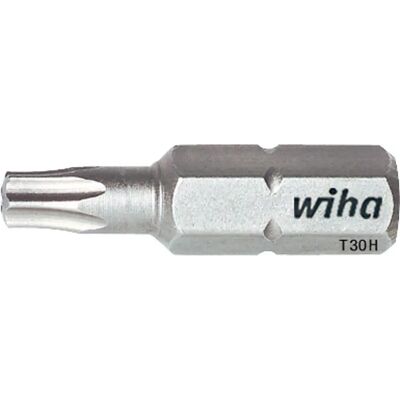 Wiha - T20Hx25 Torx Insert - Standard, Tamper-Resistant, 25mm Wiha - T20Hx25 Torx Insert - Standard, Tamper-Resistant, 25mm