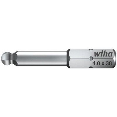 Wiha 7017 Z Schraubendreherbit - Robuster Einsatz, Kugelkopf, 1/4" C6,3 Wiha 7017 Z Schraubendreherbit - Robuster Einsatz, Kugelkopf, 1/4" C6,3