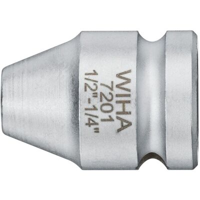 Adaptador Wiha 6,3/8 a 1/4" Hex + Cuadrado Adaptador Wiha 6,3/8 a 1/4" Hex + Cuadrado