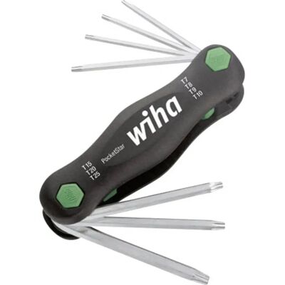 Wiha Model SB363P7 Zestaw 7 Elementów Składany Uchwyt Torx Wiha Model SB363P7 Zestaw 7 Elementów Składany Uchwyt Torx
