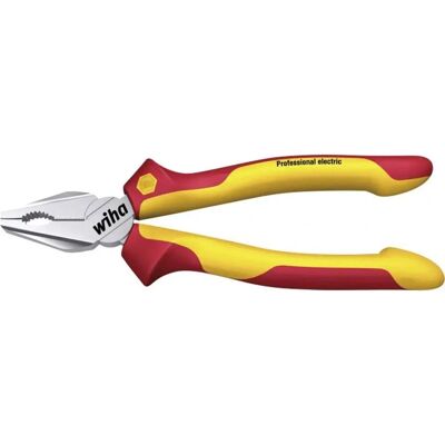 Pince combinée rouge Wiha - VDE 160mm - Outils électriques professionnels Pince combinée rouge Wiha - VDE 160mm - Outils électriques professionnels
