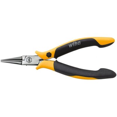 Alicates redondos Wiha Z 37 0 04 - Protección electrostática (ESD) - 120 mm Alicates redondos Wiha Z 37 0 04 - Protección electrostática (ESD) - 120 mm