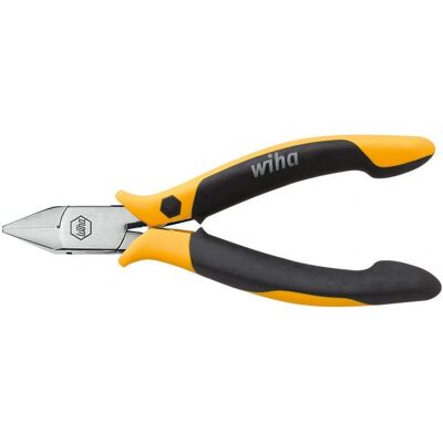 Alicates de corte diagonal Wiha 26821 - Antiestático, 115 mm, Negro-Amarillo Alicates de corte diagonal Wiha 26821 - Antiestático, 115 mm, Negro-Amarillo