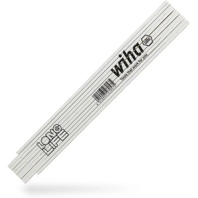 Wiha 27057 Longlife Klappmaßband 2m - Weiß Wiha 27057 Longlife Klappmaßband 2m - Weiß