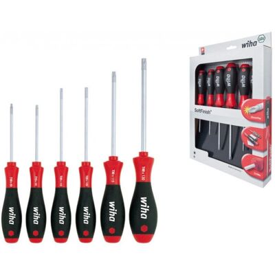 Wiha 362R K6 Schroevendraaier Set - Torx, Ergonomische Handvatten Wiha 362R K6 Schroevendraaier Set - Torx, Ergonomische Handvatten