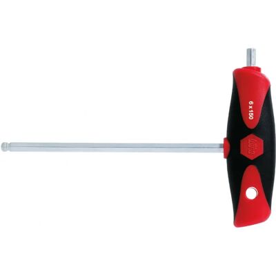 Llave Allen Wiha con mango T ComfortGrip 8mm 200mm Llave Allen Wiha con mango T ComfortGrip 8mm 200mm
