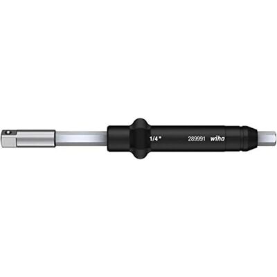 Wiha Adapter für Drehmomentschrauber - Robuste 6 mm Sechskant - Für 1/4" & 3/8" Wiha Adapter für Drehmomentschrauber - Robuste 6 mm Sechskant - Für 1/4" & 3/8"