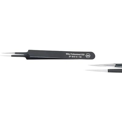 Wiha Precisietang - Model 32334 - Antistatisch, 110mm Wiha Precisietang - Model 32334 - Antistatisch, 110mm