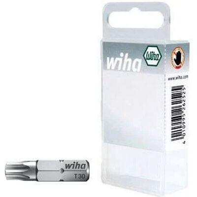 Wiha T 10 Chrom-Vanadium Stahl - Torx Schraubenzieherbit - Langlebiger & Wiederverwendbarer Koffer Wiha T 10 Chrom-Vanadium Stahl - Torx Schraubenzieherbit - Langlebiger & Wiederverwendbarer Koffer