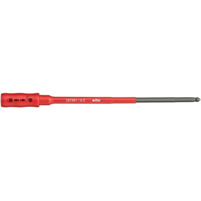Wiha 28799 Skruetrækkerspidsholder af krom-vanadium-stål - 6 mm SlimBits Wiha 28799 Skruetrækkerspidsholder af krom-vanadium-stål - 6 mm SlimBits