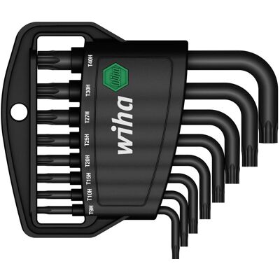 Wiha 36462 Torx Nøgler Sæt - Manipulationssikret, 8 stk Wiha 36462 Torx Nøgler Sæt - Manipulationssikret, 8 stk