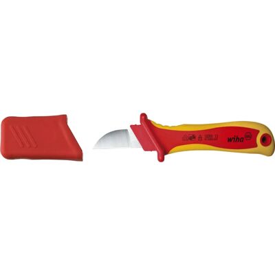 Wiha 38798 Descascador de cabos - Vermelho, Amarelo - Aprovado pelo VDE Wiha 38798 Descascador de cabos - Vermelho, Amarelo - Aprovado pelo VDE
