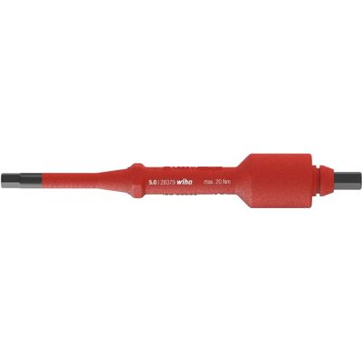 Wiha Elektrisk skruetrækker-tilbehør - 5 mm sekskantblad - IEC 60900 Wiha Elektrisk skruetrækker-tilbehør - 5 mm sekskantblad - IEC 60900