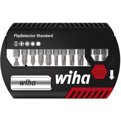 Wiha - Bit Set - 25 mm Magnetic, 14-Piece, Belt Clip Wiha - Bit Set - 25 mm Magnetic, 14-Piece, Belt Clip