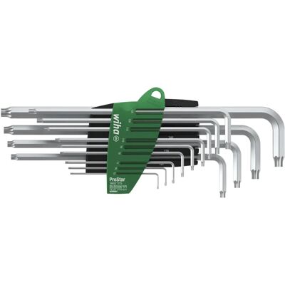 Zestaw kluczy Wiha T - Torx, 13/14 szt., Wykończenie tytanowe Zestaw kluczy Wiha T - Torx, 13/14 szt., Wykończenie tytanowe