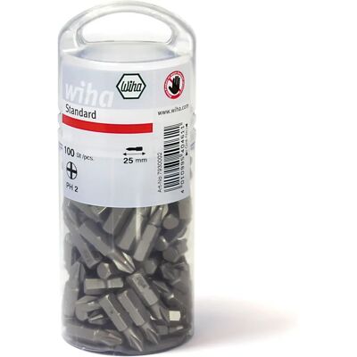 Wiha 40465 Schraubenziehereinsatz - 100 Stück - Profi TORX-Set Wiha 40465 Schraubenziehereinsatz - 100 Stück - Profi TORX-Set