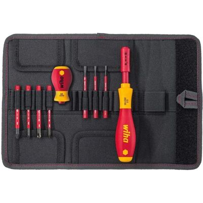 Wiha SoftFinish elektrisch slimVario schroevendraaierset - Set van schroevendraaiers Wiha SoftFinish elektrisch slimVario schroevendraaierset - Set van schroevendraaiers