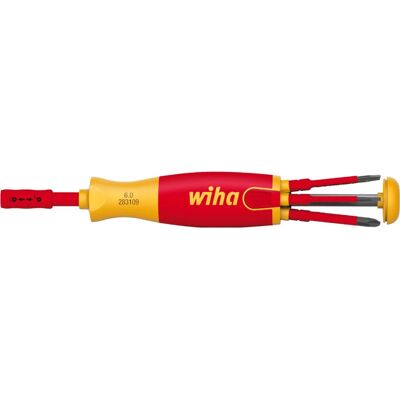 Elektroniczny wkrętak Wiha z magazynkiem na bity - Zestaw wkrętaków Elektroniczny wkrętak Wiha z magazynkiem na bity - Zestaw wkrętaków