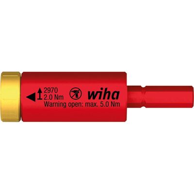Wiha 2970 Elektrische draaimomentadapter - compatibel met slimBits, slimVario Wiha 2970 Elektrische draaimomentadapter - compatibel met slimBits, slimVario