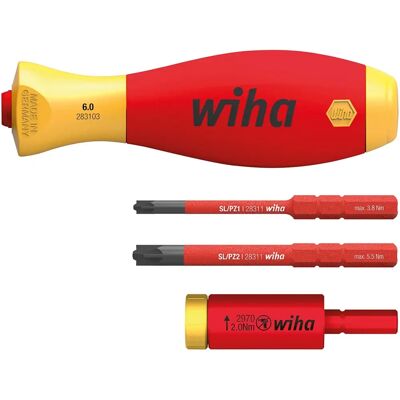 Wiha easyTorque Adapter - SlimBit & Vario - 2Nm - Sähköturvallisuus Wiha easyTorque Adapter - SlimBit & Vario - 2Nm - Sähköturvallisuus