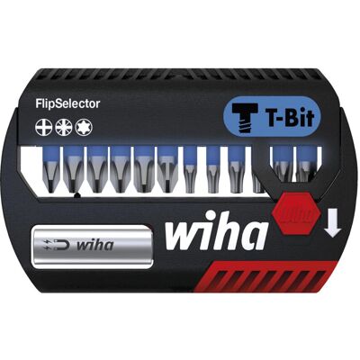 Wiha 41824 Conjunto de Bits T Resistentes a Impactos Wiha 41824 Conjunto de Bits T Resistentes a Impactos