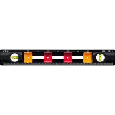 Wiha 42074 Elektricien waterpas - 40cm Zwart, Oranje, Rood Wiha 42074 Elektricien waterpas - 40cm Zwart, Oranje, Rood