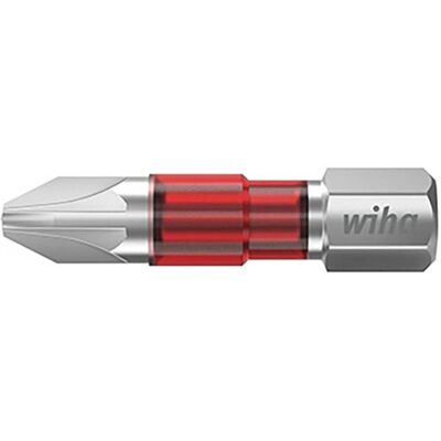 Set inserti cacciavite PZ 2 Wiha 29mm - Adatto per impatto Set inserti cacciavite PZ 2 Wiha 29mm - Adatto per impatto